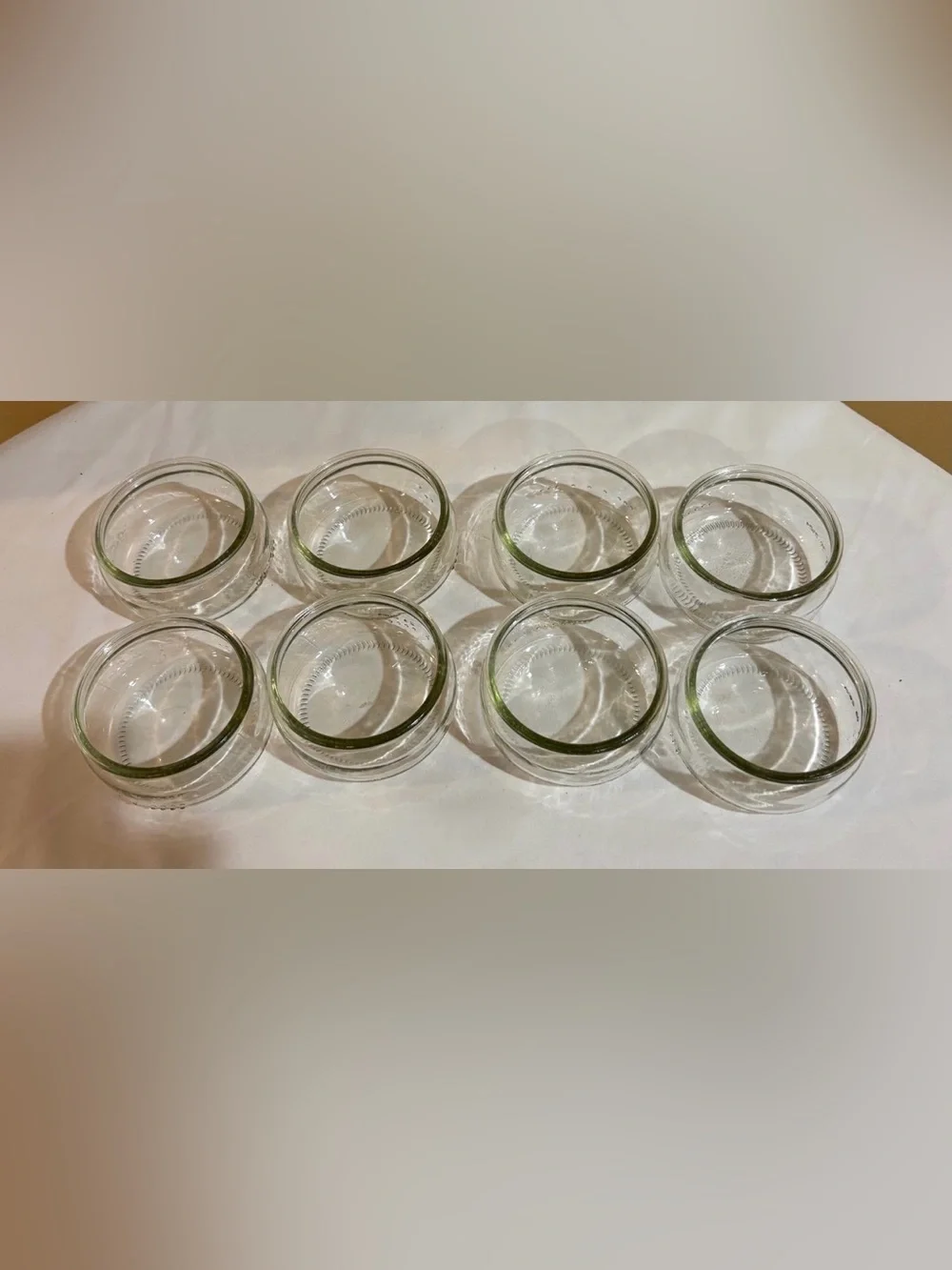 Clear Glasses For Dessert, Yogurt, Pudding . Set Of 8